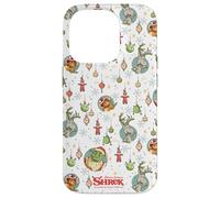 Shrek Holiday Pattern Characters Ornaments AOP Case for iPhone 14 Pro