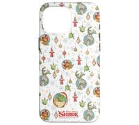 Shrek Holiday Pattern Characters Ornaments AOP Case for iPhone 16 Pro Max