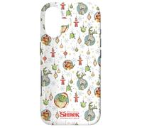 Shrek Holiday Pattern Characters Ornaments AOP Case for iPhone 17