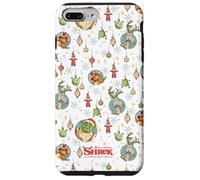 Shrek Holiday Pattern Characters Ornaments AOP Case for iPhone 7 Plus/8 Plus