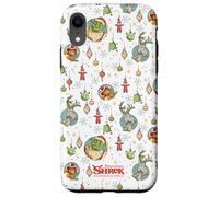 Shrek Holiday Pattern Characters Ornaments AOP Case for iPhone XR
