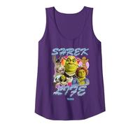 Shrek Life Tank Top, Women, Purple, Medium