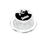 Shrek Profile Black And White PopSockets PopGrip for MagSafe