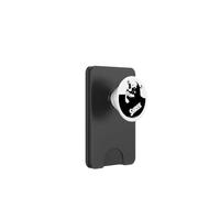Shrek Profile Black And White PopSockets PopWallet for MagSafe