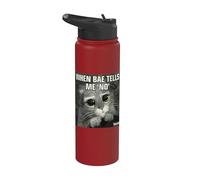 Shrek Puss in Boots Meme Stainless Steel Insulated Water Bottle