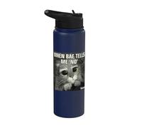 Shrek Puss in Boots Meme Stainless Steel Insulated Water Bottle