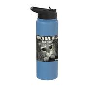Shrek Puss in Boots Meme Stainless Steel Insulated Water Bottle