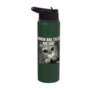 Shrek Puss in Boots Meme Stainless Steel Insulated Water Bottle