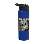 Shrek Puss in Boots Meme Stainless Steel Insulated Water Bottle