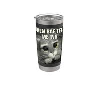 Shrek Puss in Boots When Bae Says No Stainless Steel Insulated Tumbler