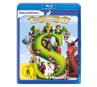 SHREK QUADRILOGY COMPLETE MOVIE 1-4 Blu Ray COLLECTION BOX SET FILM UK R2 COMP