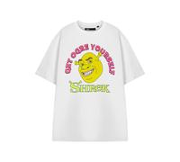 Shrek Short Sleeved T-Shirt (Adult White) White XXXL