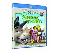 Shrek The Third 3D (Blu-ray 3D + Blu ray + DVD)