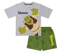 Shrek - Unisex 100% Cotton Short Pyjama Set - 9-10 Years: 140cm
