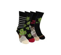 Shrek Women's 4 Pack Novelty Cotton Socks & Women | Size: 6-11 Shrek Multicolor 6-11