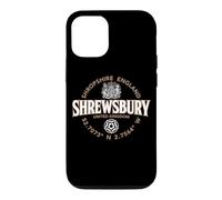 Shrewsbury Shropshire England Coordinates Label 2C Case for iPhone 12/12 Pro