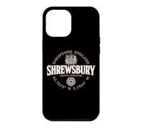 Shrewsbury Shropshire England Coordinates Label 2C Case for iPhone 12 Pro Max
