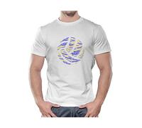 Shrewsbury Town FC Novelty Football Ball T Shirt, (X Large)