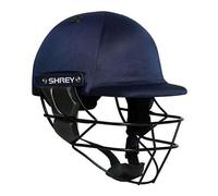 Shrey Armor 2.0 Helmet - Mild Steel Grill Senior 2025 Navy Large (60-63cm)