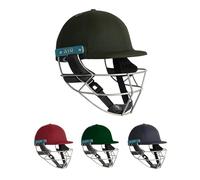 Shrey Unisex's Masterclass Air 2.0 Titanium Cricket Helmet Titanium Grill (Navy, Medium (58-61 Cms))