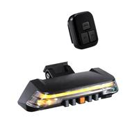 SHRGOMPIT 2000Mah Bicycle Light Rear Rechargeable Bike Lamp Induction Brake Taillight Bicycle Led Light Remote Control Turn Signal Lantern