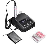 SHRGOMPIT 45000 RPM Electric Nail Drill Machine for Nails File HD Display Metal Manicure Pen Professional Lathe Sander