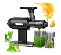 SHRGOMPIT Automatic Slow Masticating Juicer, Cold Press Technology for Maximum Nutrient Extraction, Ideal for Whole Fruits and Vegetables