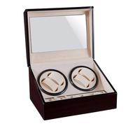 SHRGOMPIT Automatic Winder Holder Display Mechanical Watch Motor Shaker Winding Box Watches Rotator Large-Capacity Storage Organizer Quiet and Well Operated