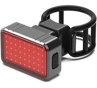 SHRGOMPIT Bike Tail Light USB Rechargeable - 100 Lumens LED Bicycle Rear Light Easily Clips on as a Red Taillight for Optimum Cycling Safety, Flash Tail Rear Bicycle Lights