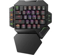 SHRGOMPIT Computer Keyboard and Mouse Combination, Game Keyboard Imitates Mechanical Game
