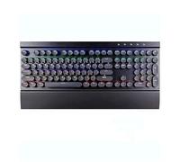 SHRGOMPIT Gaming Mechanical Keyboard,108 Keys ABS Keycaps with Ergonomic Design, for PC Laptop,Computer,Desktop