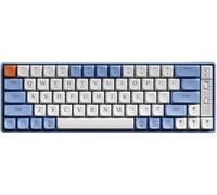 SHRGOMPIT GK65 Wireless Mechanical Keyboard RGB Backlit Three Modes Hot Swappable Full Key Customizable Gaming Keyboard PC DIY Color Gift