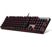 SHRGOMPIT Hand Wired Mechanical Keyboard 104 Keys RGB Blue Switch LED Backlit Anti-Ghosting Gaming Keyboard Premium,for Windows