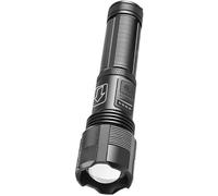 SHRGOMPIT LED Flashlight, Longer Battery Life, 5 Modes, High Lumen, Adjustable, Zoomable,Waterproof, Lightweight, Bright Flashlights for Camping