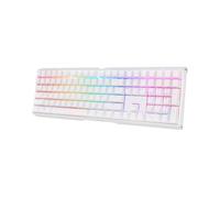 SHRGOMPIT Mechanical Gaming Keyboard with Black Switch 104 Keys LED RGB Backlit Cherry MX Blue Switches for PC/Games Computer