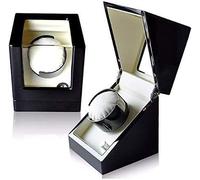 SHRGOMPIT Mechanical Watch Shaker Automatic Winder Box, Quiet Motor with 5 Mode, PU Leather Watches Storage Display