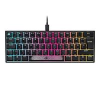 SHRGOMPIT Mini 60% Mechanical Gaming Keyboard, Adjustable RGB Lighting Single Keys, Mechanical Speed Keys