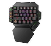 SHRGOMPIT Mouse Combos, Gaming Keyboard Imitation Mechanical Keyboard Gaming USB Gamer Keyboard With Backlight RGB Key Board