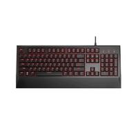 SHRGOMPIT Size Mechanical Gaming Keyboard, 104 Key Red Backlit Ultra-Slim Wired USB,Ideal for Windows Mac Gaming