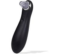 SHRGOMPIT Visible Facial Pore Cleaner Pimple Sucker with HD Camera Acne Comedone Extractor Heads Electric Blackhead Remover Tools(Black)