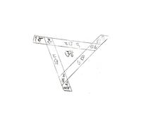 Shri Durga navarna bisa Yantra in Bhojapatra or Copper Leaf