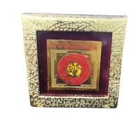 Shri Hanumat Poojan Yantra/Siddh Hanuman Yantra for Power and Strength - 8 cm