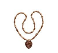 Shri Radha Naam Mala | Spiritual Prayer Beads Mala with Engraved Pendant | Religious Jaap Mala for Meditation Pooja Bhajan Daily Wear | Pack of 1