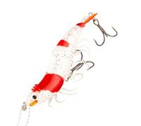 Shrimp Bait, 9.00 cm, Realistic Bait, Saltwater, Artificial Bait with Glow-in-the-Dark Reflective for Anglers, Trout, Catfish, Sea, Freshwater