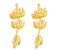 Shrimp Butterfly Stud Earrings Stainless Steel Exaggerated Earrings Women's Jewelry Party Accessories(S2 1PC)