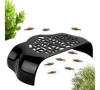 Shrimp Cave Aquarium - Aquarium Caves And Hides, Betta Underground Tunnel, Durable Resin Structure, Natural Cave Design For Catfish Clown Loach Guppy Cory Small Cichlid Reptile Turtle Terrarium