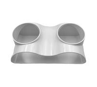 Shrimp Cave Aquarium Tunnel, Natural Curve Corner Fish Tank Decorations, Two Holes Design Catfish Hiding Place For Reptile Amphibian