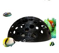 Shrimp Cave Dome, Breeding Shelter Porous, Aquarium Tank with Freshwater Saltwater Design, Utility Aid for Enclosure, Pet Supplies, Cave for Apartment Dorm Office Classroom Library Yard Picnic