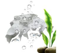 Shrimp Cave - Realistic and Stable Tunnel with Hiding Places | Hiding Spaces for Shrimps and Decorations - Suitable for Resting Water Underwater Water Beginners Pia