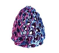 Shrimp Cave Simulated Porous Coral Stone Habitat, Fish Protection Structure with Natural Reef Design, Aquarium Hiding Module with Safe Suction Function, Underwater Tank Ornament, Guppy Bed